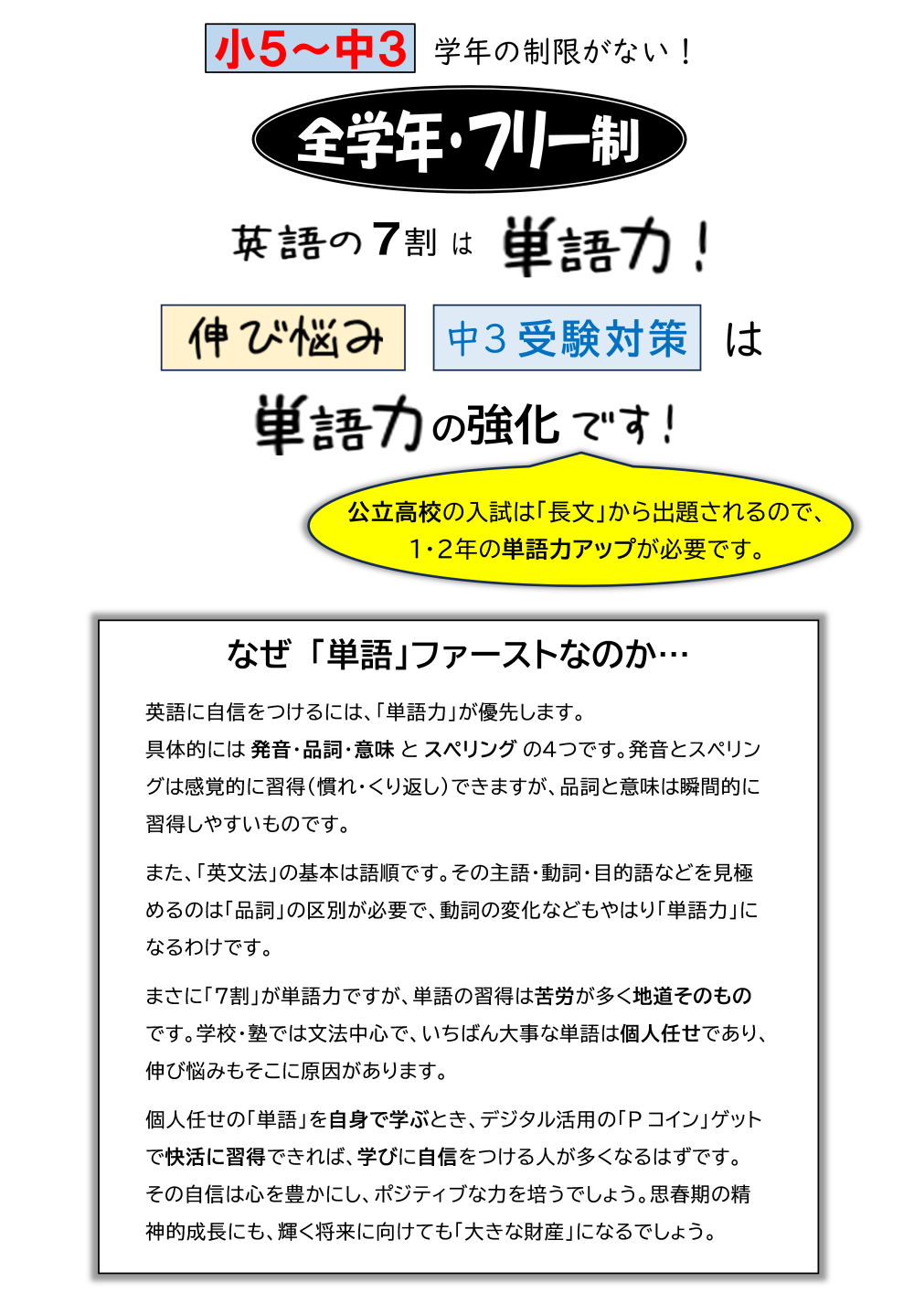 画像14　全学年フリー
