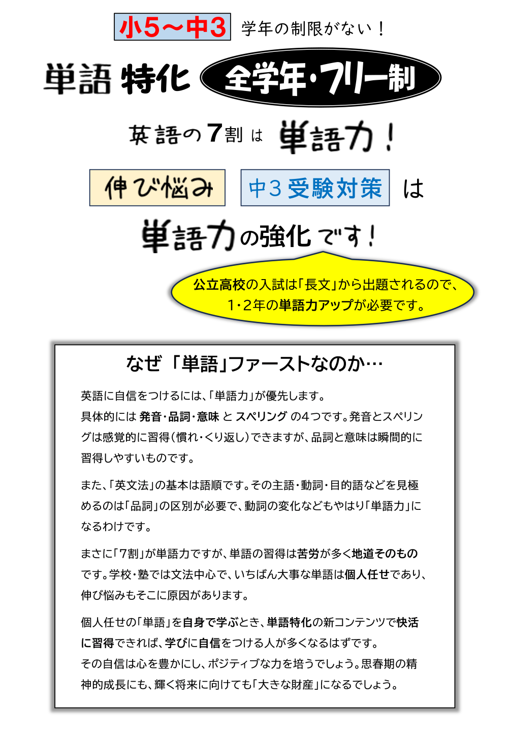 画像15　単語ファースト